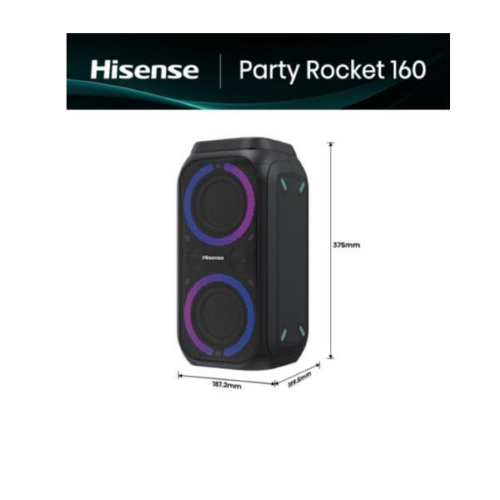 HISENSE PARTY SPEAKER 160W BLUETOOTH IPX4